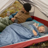 Ультралёгкий спальный мешок NATUREHIKE 6927595777978 тип конверт LW180 лето Blue Size XL